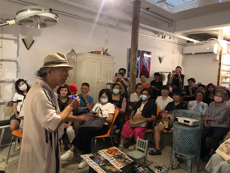 林聲老師特別分享攝影經驗。