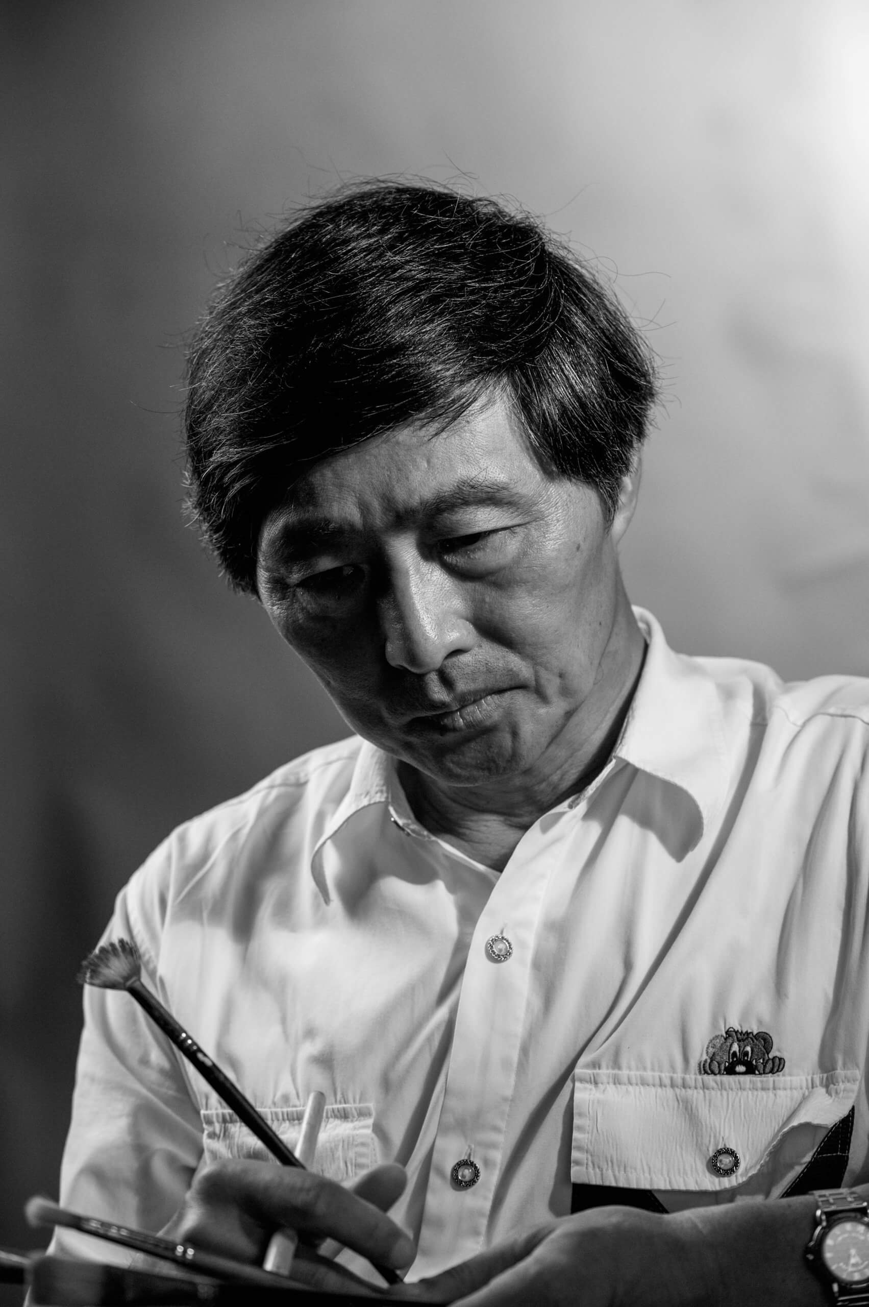 形象照案例：美術系教授「施並錫」
